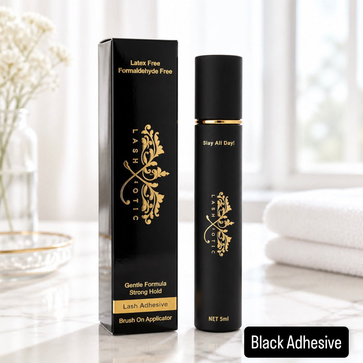 Lashxotic Precious Lash Adhesive (Black)